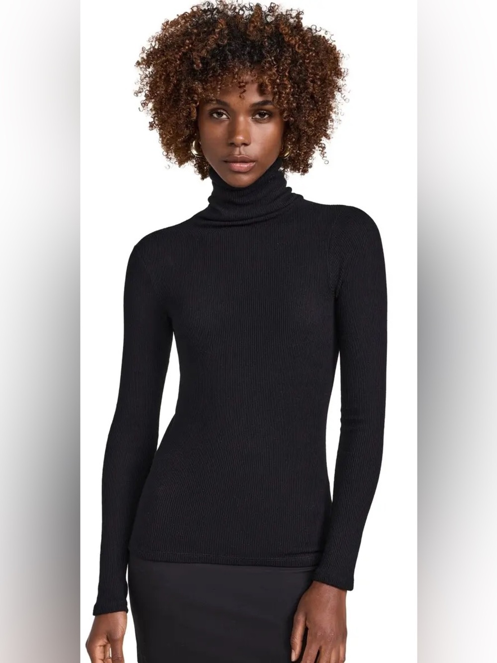 Vince Women’s 100% Cashmere Black Turtleneck Sweater Size Small